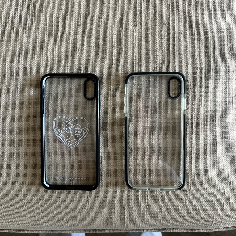Casetify black/clear cases iPhone 11 XS MAX